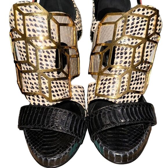 Pierre Hardy heels RARE Summer 2019 Size 7 (37) Nearly New Condition GORGEOUS - Picture 3 of 13